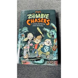 HarperCollins The Zombie Chasers Kids Hardcover Green John Kloepfer Illustrated